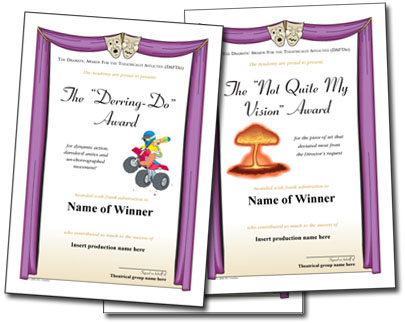 Certificates sample images
