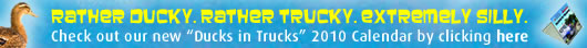 Ducks in Trucks Calendar Banner